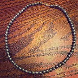Grey Akoya Pearl Necklace